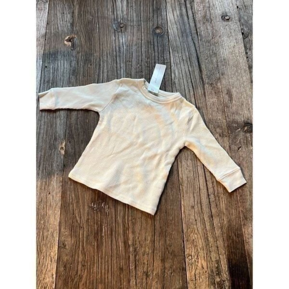 Peek cream thermal shirt 6-12 months‎